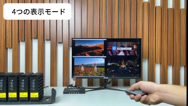 Amazon | MT-VIKI HDMI 画面分割器 4入力1出力 マルチビューア